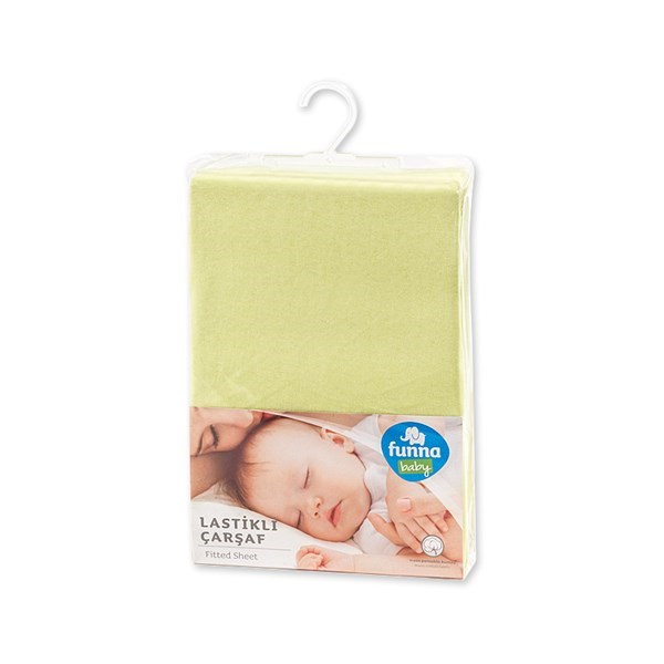 Fitted Sheet - 70X140 - Green