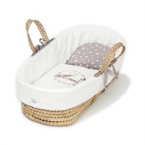 Moses Basket Textiles - Taupe